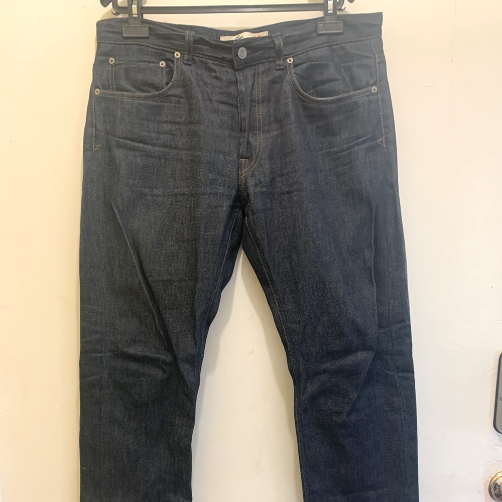 MENS LACOSTE DENIM BLUE JEANS